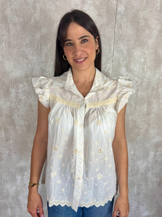 BLUSA BORDADA